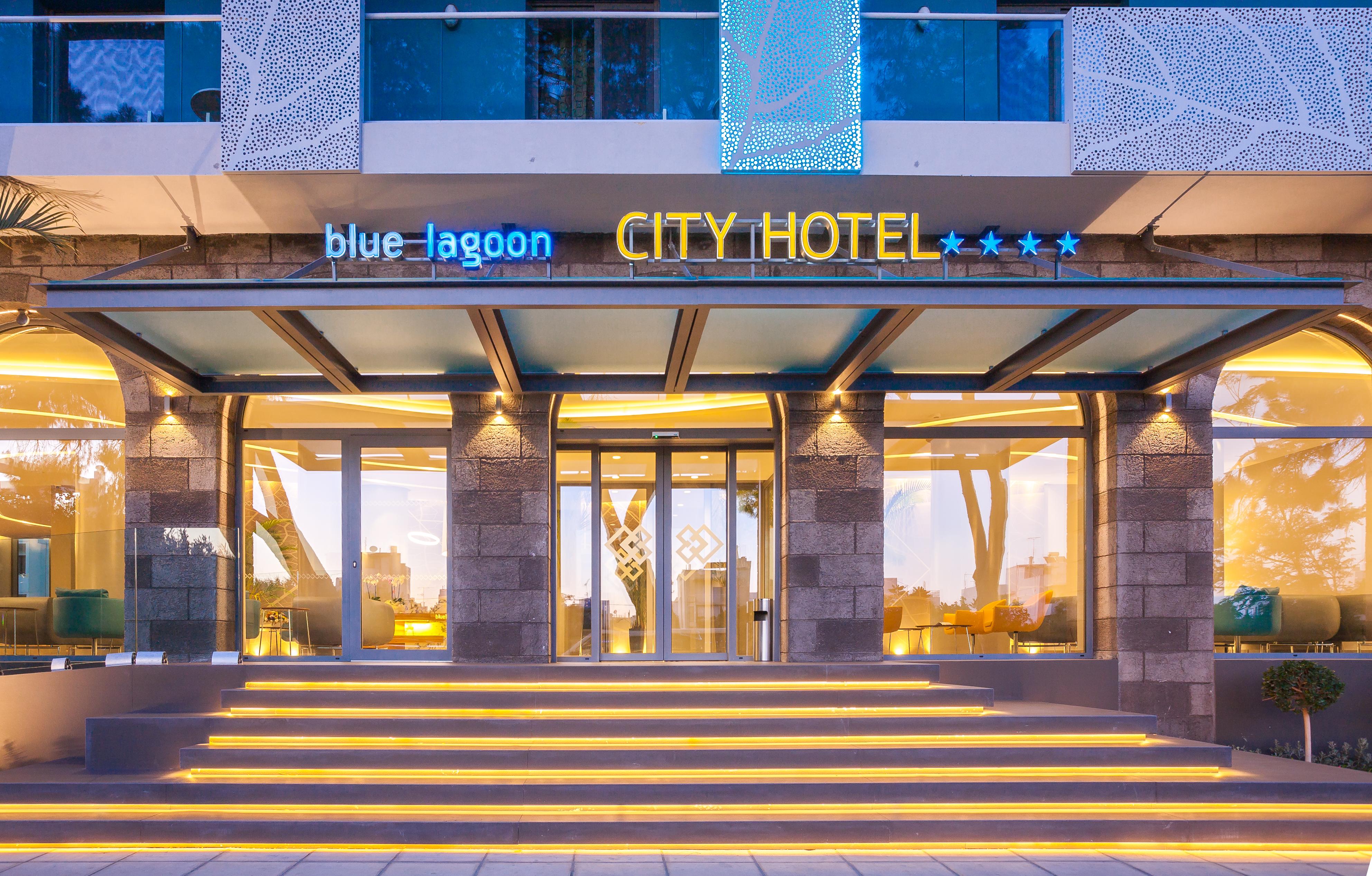 Blue Lagoon City Hotel Kos Exteriör bild